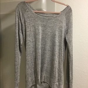 Lightweight gray sweater